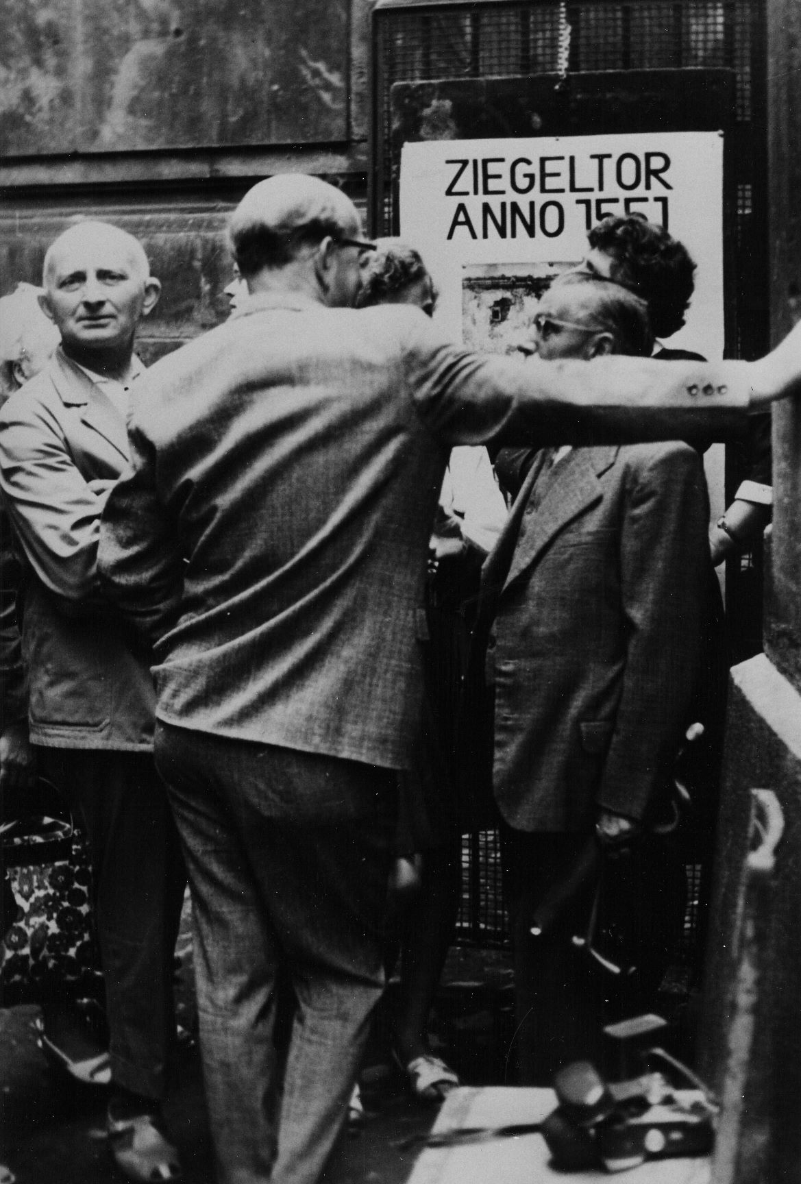 Andrang am Ziegeltor 1967