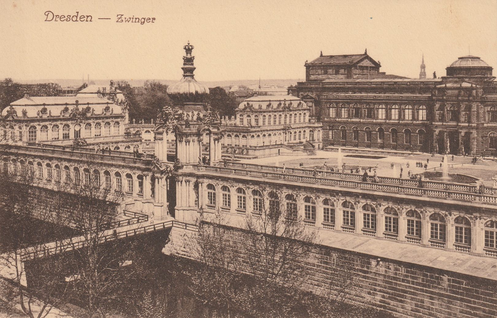 Der Festungsgraben wurde 1929 wieder hergestellt