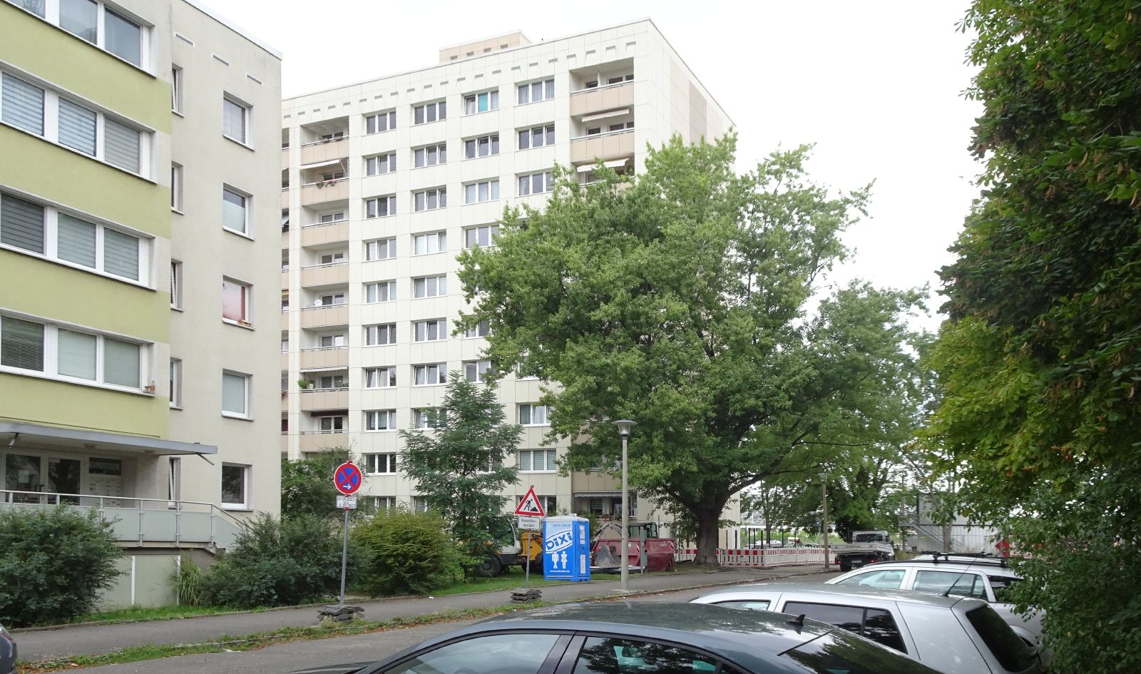 Batterie C 2023 &ndash; Blick schr&auml;g von vorn rechts auf die Feldseite