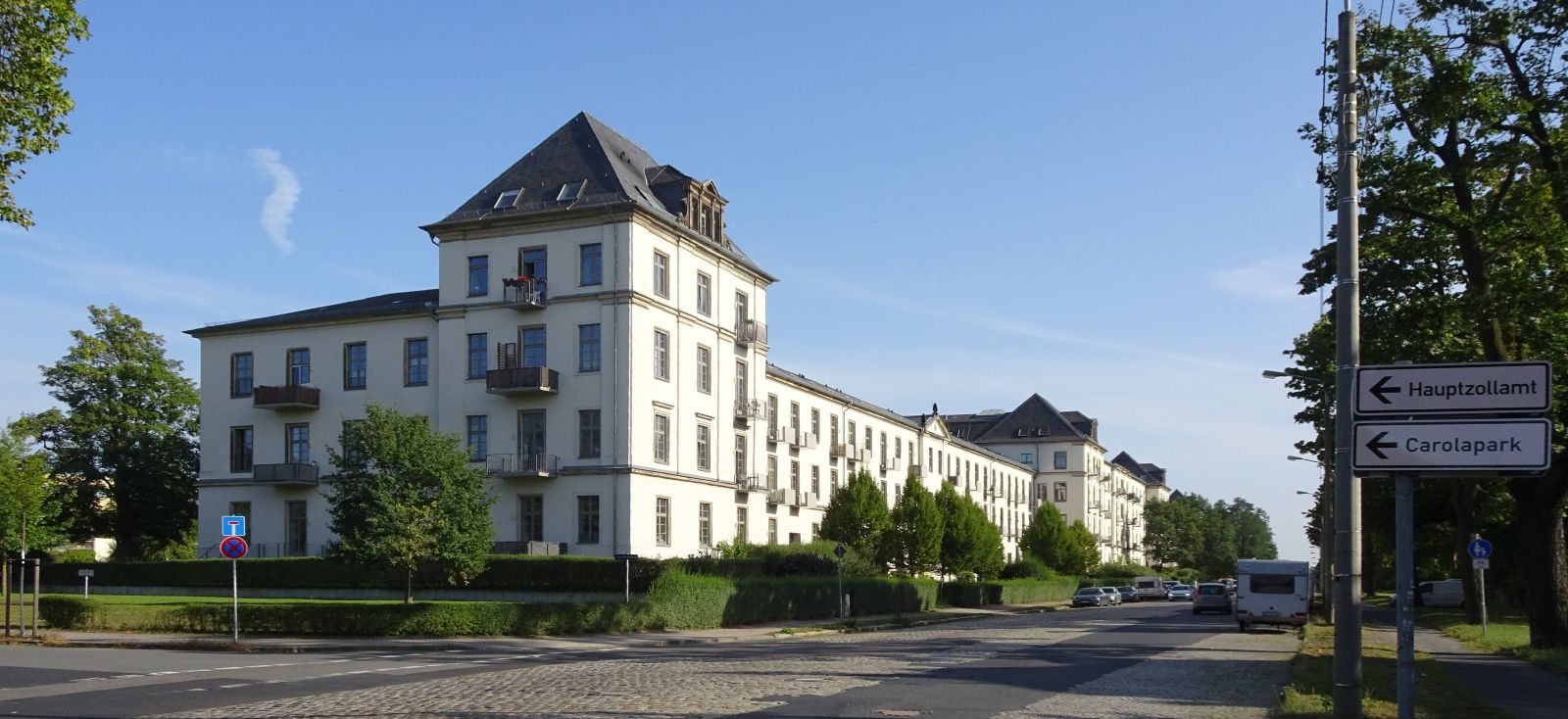 Schanze IX 2023 &ndash; Blick von der Feldseite auf den linken Teil